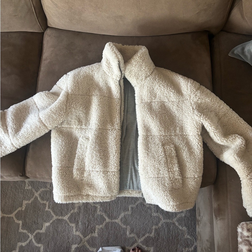 Bella Dahl Cream Puffer Jacket